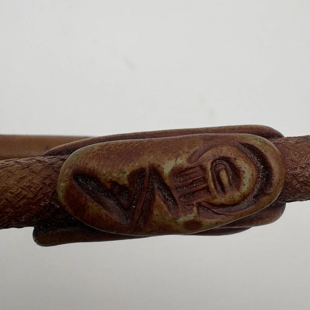 Cueva Resin Wizard‎ & Sun Face Ballpoint Pens Lot 2 Brown Fantasy Art Decor